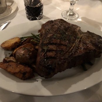 Avenue Steak House - Porterhouse with roasted potatoes - Steakhouses Near Me - Saugerties, New York