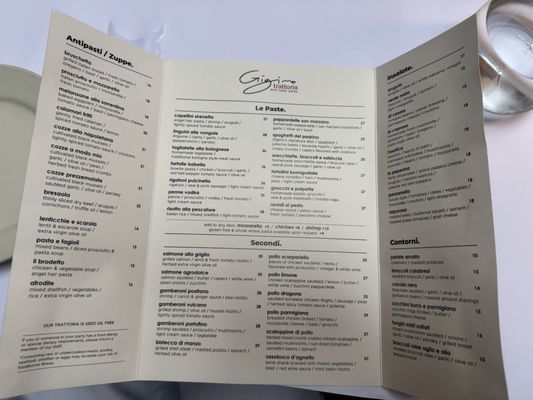 Menu photo 4 Gigino Trattoria New York, NY Menu photo 4 Gigino Trattoria New York, NY