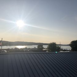 Foundry Craft Grillery - Beautiful view from the upstairs deck.