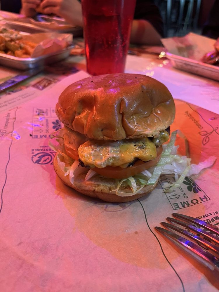 Food from Smash Hit Burgers