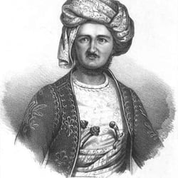 Fürst-Pückler - Fürst Pückler im orientalischen Gewand