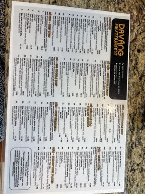Menu photo 2 Da Vang Restaurant Phoenix, AZ Menu photo 2 Da Vang Restaurant Phoenix, AZ