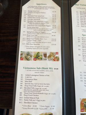 Menu photo 4 Viet Sub Vancouver, BC Menu photo 4 Viet Sub Vancouver, BC