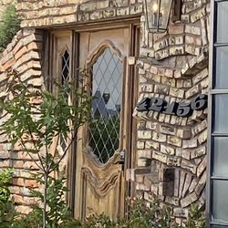The Law Offices of Steve Fox - The front of Steve's office. Pretty cool brick work.