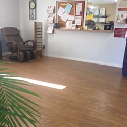 Florida Chiropractic Clinics - Reception area, super clean and welcoming!
