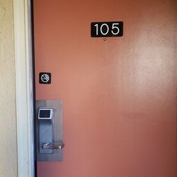 Room Number 105 is freely unlockable and doesn't need a key card