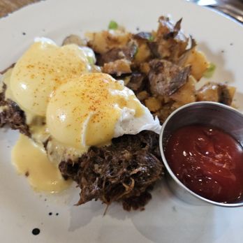 Jack Allen's Kitchen - Barbacoa Egg Benedict - Southern Near Me - Round Rock, Texas Jack Allen's Kitchen - Barbacoa Egg Benedict - Southern Near Me - Round Rock, Texas