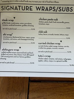 Menu photo 3 Aloha Salads Honolulu, HI Menu photo 3 Aloha Salads Honolulu, HI
