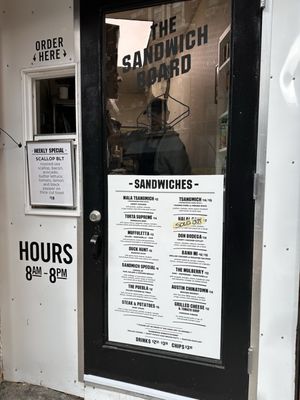 The Sandwich Board by null