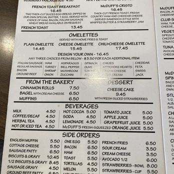 McDuff's - Menu 9/26 - Breakfast & Brunch Near Me - Redlands, California McDuff's - Menu 9/26 - Breakfast & Brunch Near Me - Redlands, California