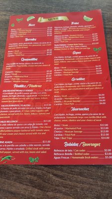 Menu photo 2 Taqueria Yuriria Paradise, PA Menu photo 2 Taqueria Yuriria Paradise, PA
