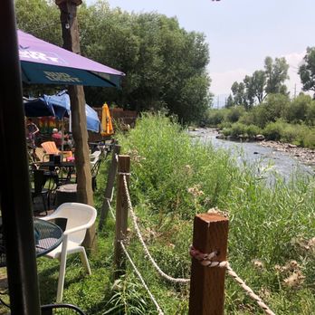 Sunpie's Bistro - View from our table outside. - Bars Near Me - Steamboat Springs, Colorado Sunpie's Bistro - View from our table outside. - Bars Near Me - Steamboat Springs, Colorado