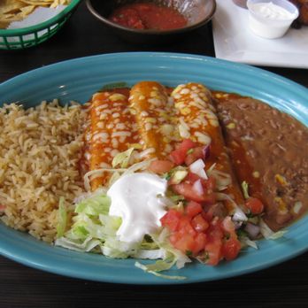 Casa Tequila Bar & Grill - Sterling - 3 enchilada combo - Mexican Near Me - Sterling, Virginia