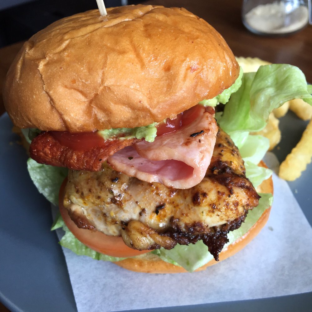 1989 Arcade Bar & Kitchen - Chicken and bacon burger - Arcades Near Me - Newtown, NSW 1989 Arcade Bar & Kitchen - Chicken and bacon burger - Arcades Near Me - Newtown, NSW
