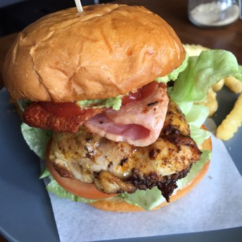 1989 Arcade Bar & Kitchen - Chicken and bacon burger - Arcades Near Me - Newtown, NSW 1989 Arcade Bar & Kitchen - Chicken and bacon burger - Arcades Near Me - Newtown, NSW