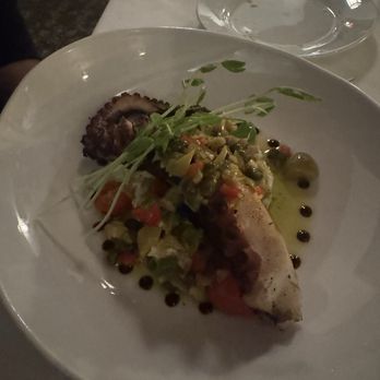 Belfry Inn & Bistro - Garlic Roasted Octopus - New American Near Me - Sandwich, Massachusetts