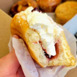 Coffee Time Bake Shop - Raspberry Bismarck
