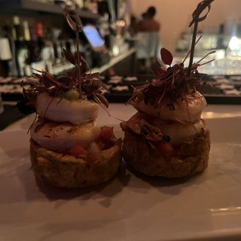 Charm Bar & Restaurant - Shrimp Plantain Cups - Caribbean Near Me - Brooklyn, New York Charm Bar & Restaurant - Shrimp Plantain Cups - Caribbean Near Me - Brooklyn, New York