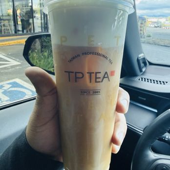 TP Tea - Osmanthus Tea Latte - Bubble Tea Near Me - Seattle, Washington