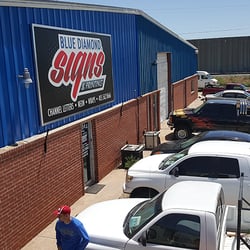 Blue Diamond Signs - Welcome to Blue Diamond Signs - Oklahoma City Best Sign company