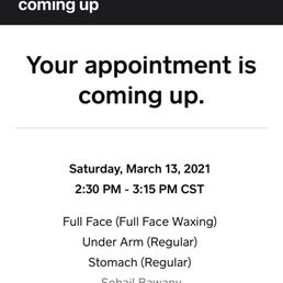 Look at the service and times. Look at the service and times.