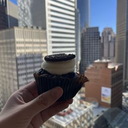 Asteroid Cookies & Cream Cupcake Asteroid Cookies & Cream Cupcake