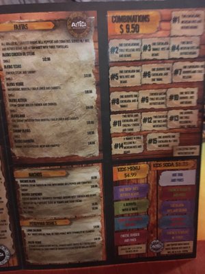 Menu photo 7 Azteca Mexican Restaurant Fenton, MO Menu photo 7 Azteca Mexican Restaurant Fenton, MO