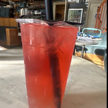 Bon Cha - Watermelon green tea with Lychee pearls - Bubble Tea Near Me - San Diego, California Bon Cha - Watermelon green tea with Lychee pearls - Bubble Tea Near Me - San Diego, California