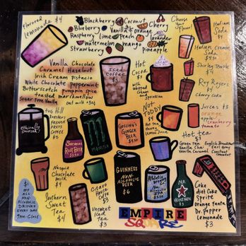 Empire Square - Mock tail menu - Southern Near Me - Watertown, New York