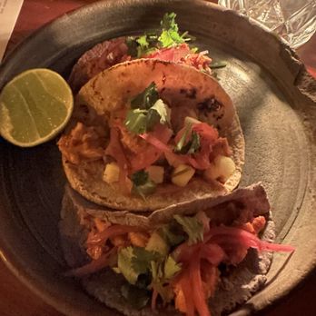 Ayahuasca Cantina - Al pastor fish taco - Mexican Near Me - Dallas, Texas