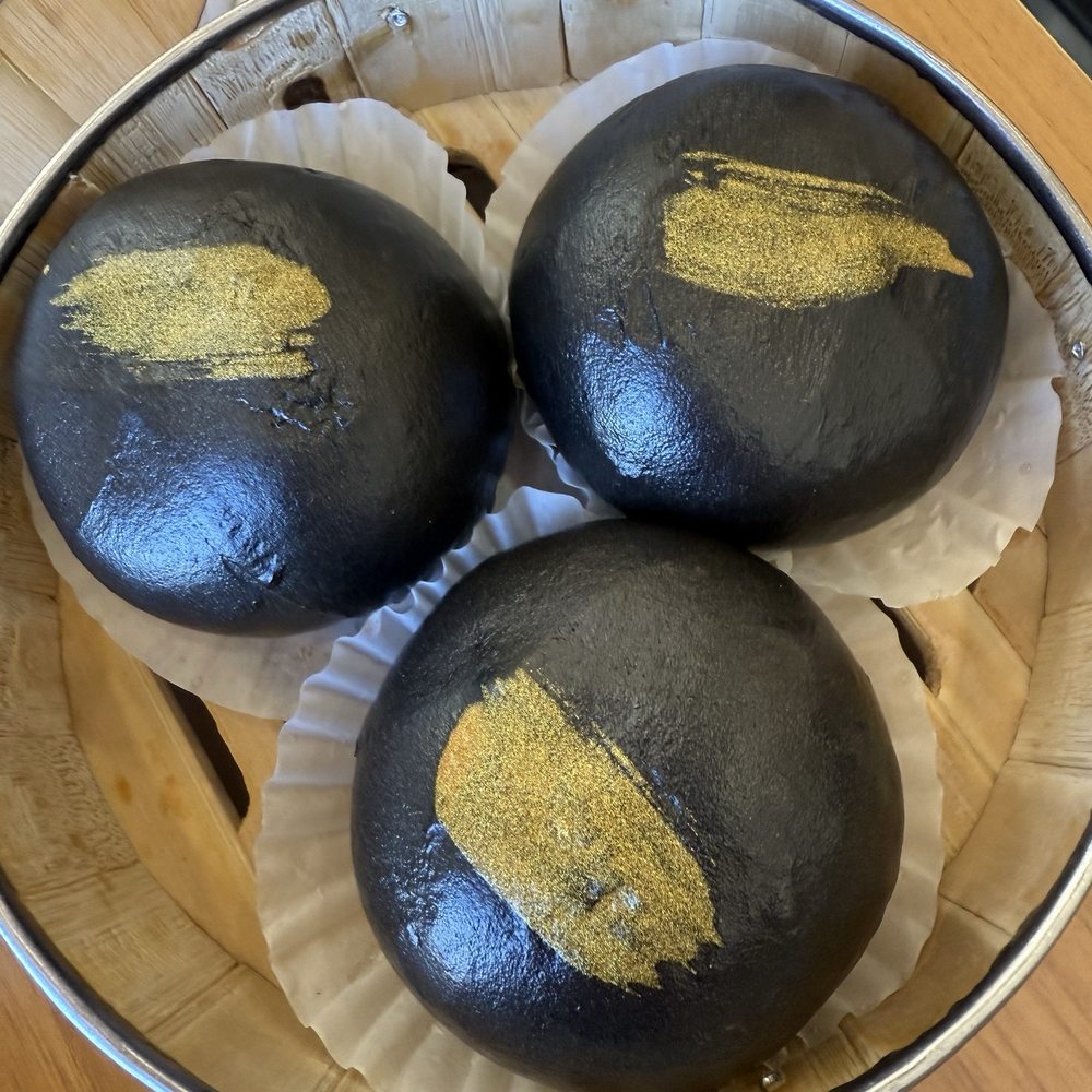 Dumpling Shack - Black Golden Egg Custard Buns!!! Dessert - Dim Sum Near Me - Moorpark, California Dumpling Shack - Black Golden Egg Custard Buns!!! Dessert - Dim Sum Near Me - Moorpark, California