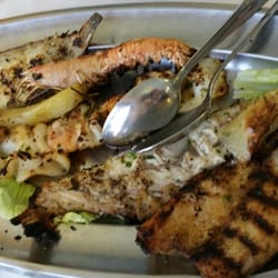 Osteria del Pozzo Trattoria - ...fresher fish that's fresher and much finer...