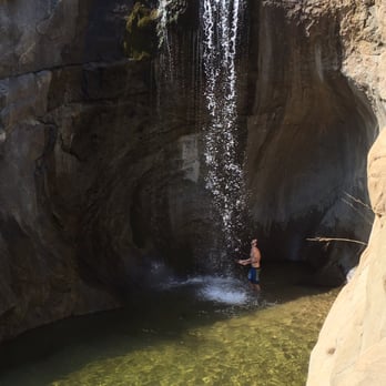 Three Sisters Falls - Rewarding swim at the top - Hiking Near Me - Julian, California