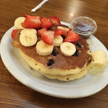 Denny's - Double Berry Banana Pancake Breakfast - Diners Near Me - San Diego, California Denny's - Double Berry Banana Pancake Breakfast - Diners Near Me - San Diego, California