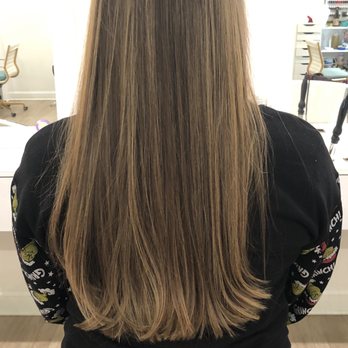 Paramount Pampering - Partial bayalage to lighten hair with honey. If your hair is similar length it will add additional charge ($55) for dye. - Hair Salons Near Me - Green Brook, New Jersey