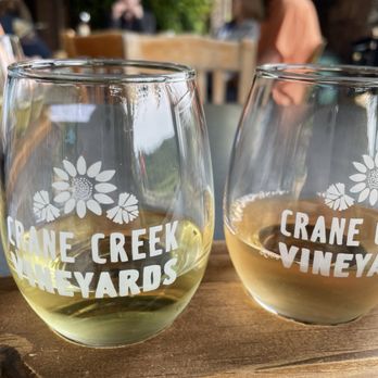 Crane Creek Vineyards - Wine flight - Wineries Near Me - Young Harris, Georgia Crane Creek Vineyards - Wine flight - Wineries Near Me - Young Harris, Georgia