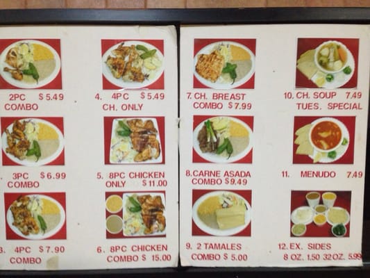 Menu photo 4 Compadre Grilled Chicken San Marcos, CA