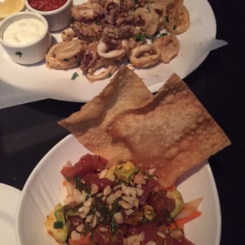 Yard House - Calamaris & poke stack - New American Near Me - Springfield, Virginia Yard House - Calamaris & poke stack - New American Near Me - Springfield, Virginia