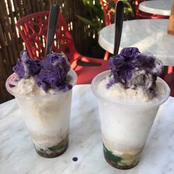 Inday Coffee Corner - Halo-halo with Ube Ice Cream!