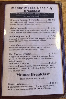 Menu photo 5 Mangy Moose Cafe Manteca, CA Menu photo 5 Mangy Moose Cafe Manteca, CA
