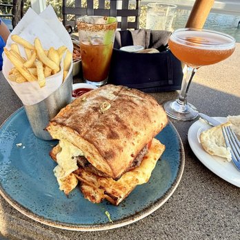 Parkers' Lighthouse - Famous "Garlic Cheese Bread" Burger - Seafood Near Me - Long Beach, California Parkers' Lighthouse - Famous "Garlic Cheese Bread" Burger - Seafood Near Me - Long Beach, California