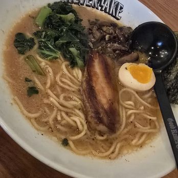 Silverlake Ramen - Garlic truffle Ramen from sliverlake Ramen. - Ramen Near Me - Long Beach, California