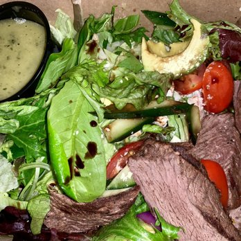 Cosmo's Bistro - Steak Salad amazing - Italian Near Me - Glendora, California Cosmo's Bistro - Steak Salad amazing - Italian Near Me - Glendora, California
