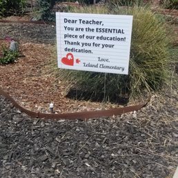 Yard sign for Teacher Appreciation Week! Yard sign for Teacher Appreciation Week!