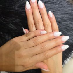 Diamond Spa - Gelx with milky white gel