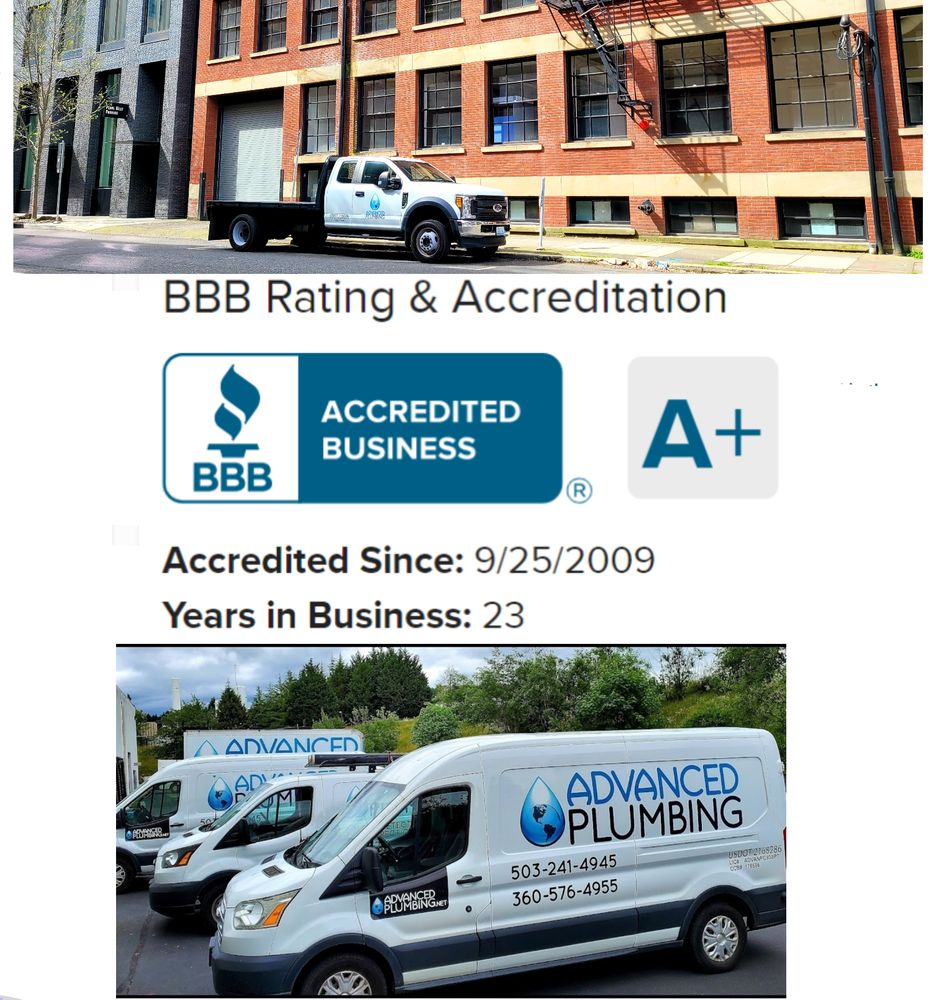 Slide of Advanced Plumbing