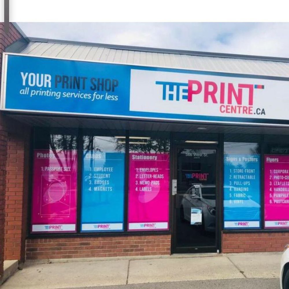 THE PRINT CENTRE Updated May 2024 566 West Street, Brantford