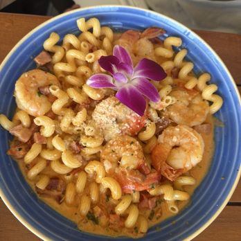 The Beachcomber - Jumbo Shrimp Pasta - Seafood Near Me - Newport Beach, California