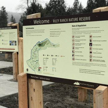 Riley Ranch Nature Reserve - Maps and many many trail markers almost impossible to get lost. - Hiking Near Me - Bend, Oregon Riley Ranch Nature Reserve - Maps and many many trail markers almost impossible to get lost. - Hiking Near Me - Bend, Oregon