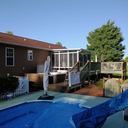AquaVision Pool & Spa - Our new Sundance Hot Tub makes a great addition to our backyard "resort".